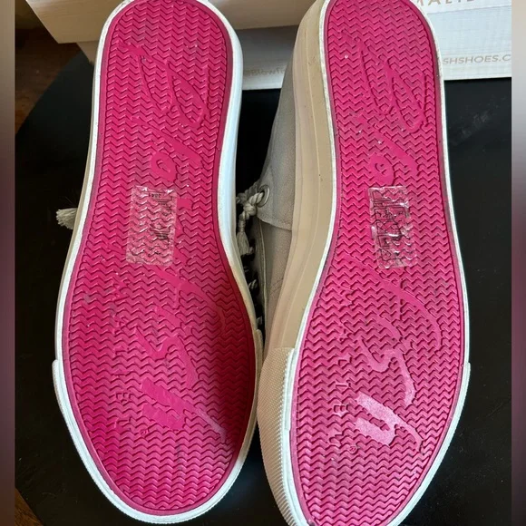 Blowfish Malibu Martina Tennis Shoes Luna Rock Gray Youth Size 4 Big Girls - Picture 5 of 7